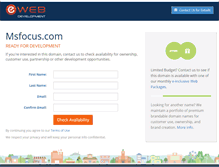 Tablet Screenshot of msfocus.com